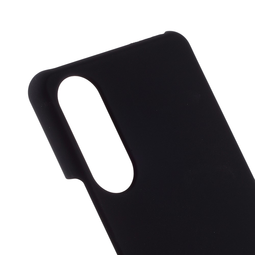 Gummiertes Hart PC Fall Schützendes Handy Sony Abdeckt XPeria 10 II - Schwarz-5