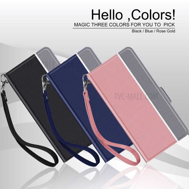 BaiYu Series Stylish Leather Phone Case for Sony Xperia 10 II - Blue-10
