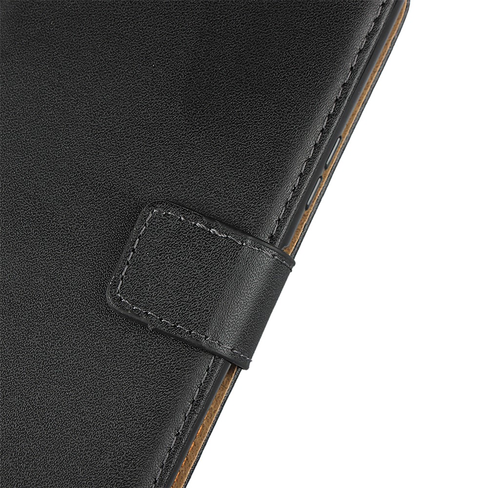 Genuine Leather Wallet Stand Cover for Sony Xperia 10 II-6