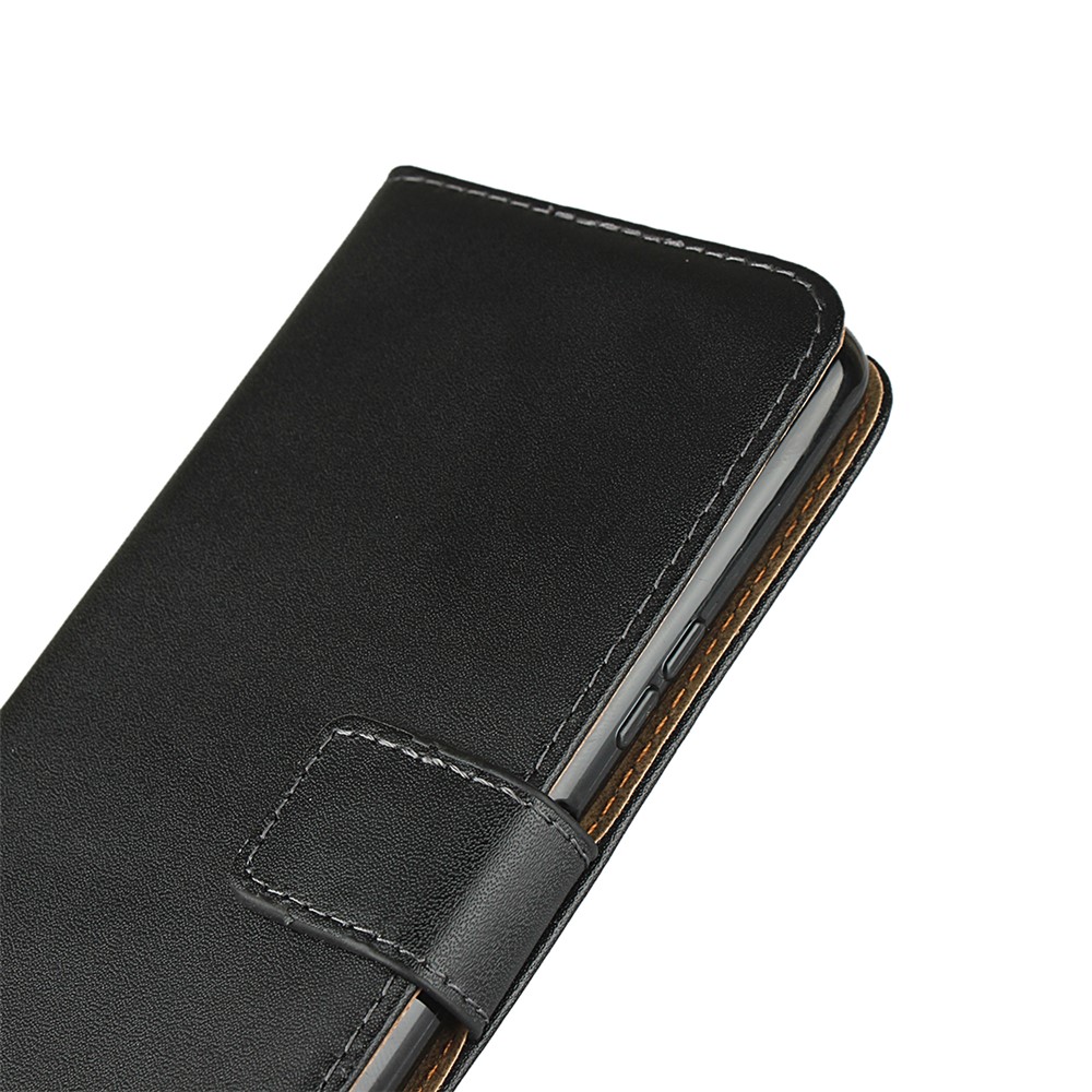 Genuine Leather Wallet Stand Cover for Sony Xperia 10 II-7