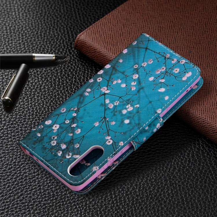 Modèle D'impression de Portefeuille Shell Flip Leather Phone Shell Pour Sony Xperia L4 - Belle Fleur-8