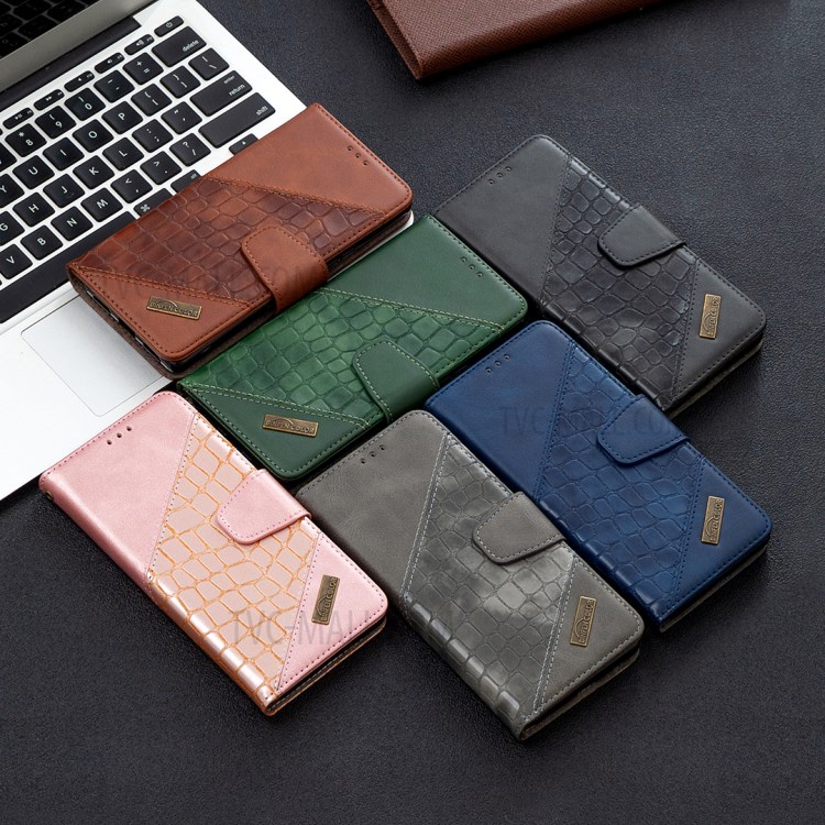 Crocodile Skin Assorted Color Style Leather Shell for Sony Xperia L4 - Black-10