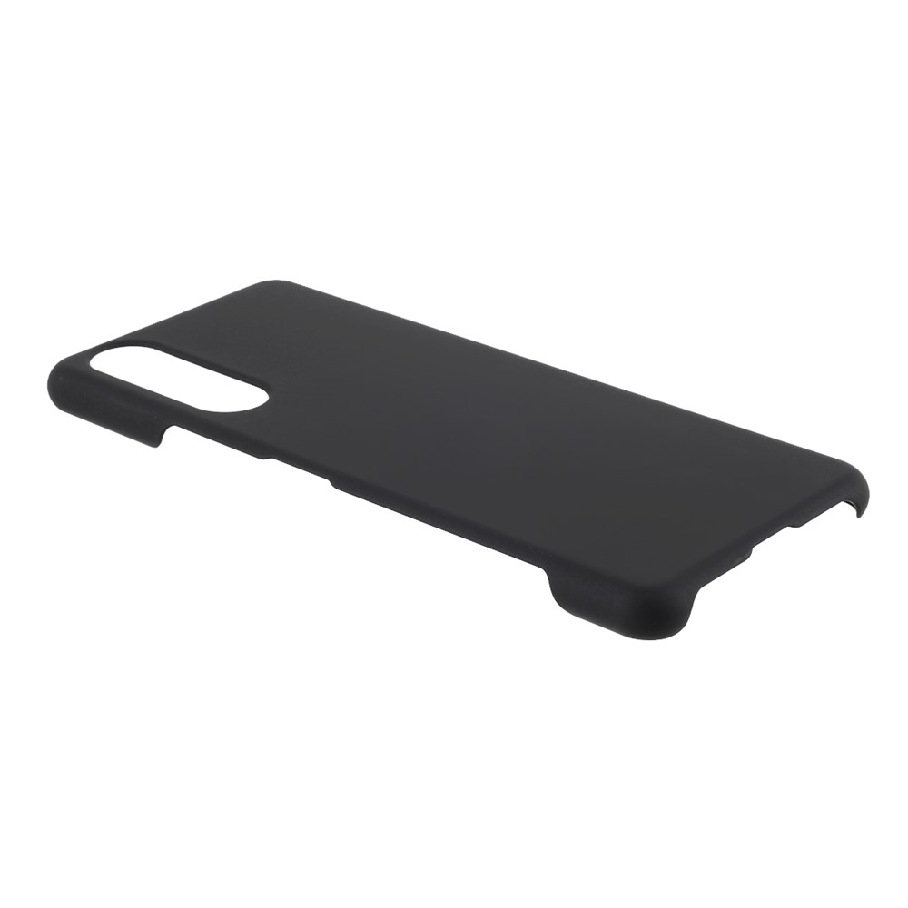 Rubberized Plastic Back Phone Shell for Sony Xperia 5 II - Black-5