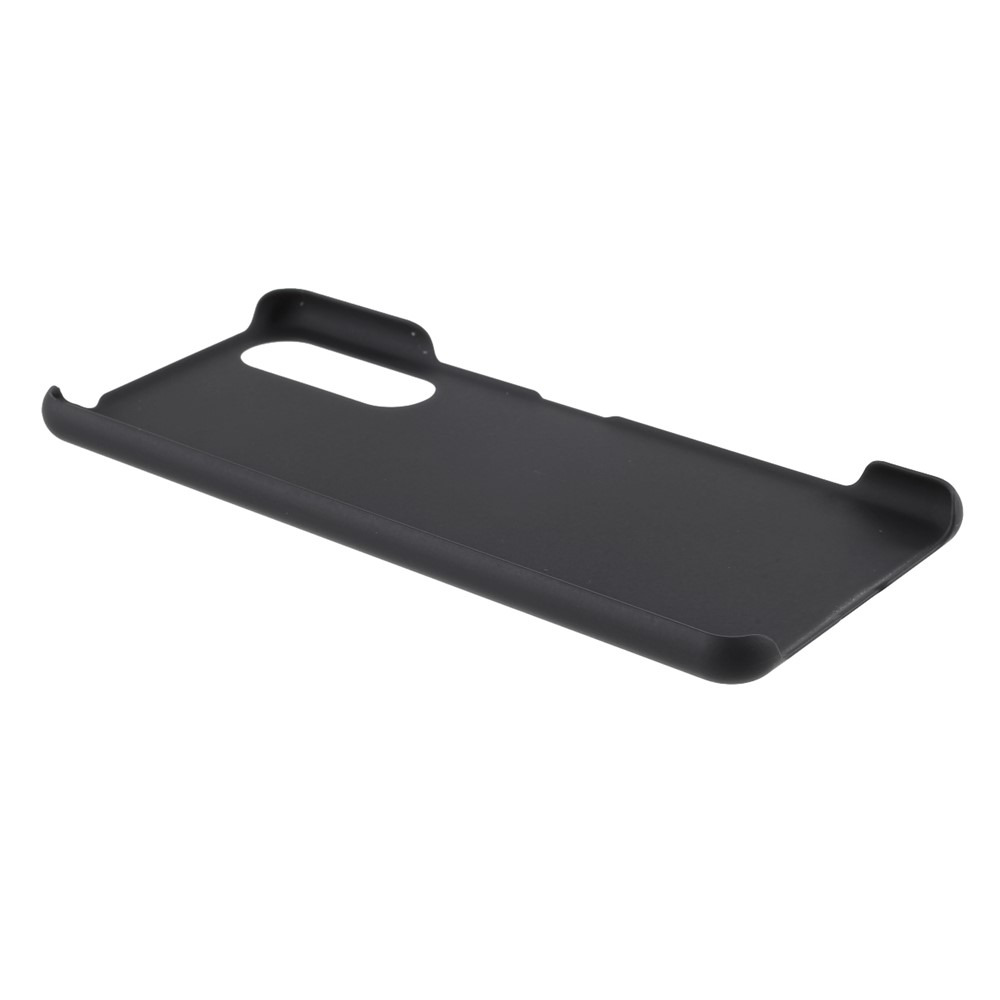 Rubberized Plastic Back Phone Shell for Sony Xperia 5 II - Black-6