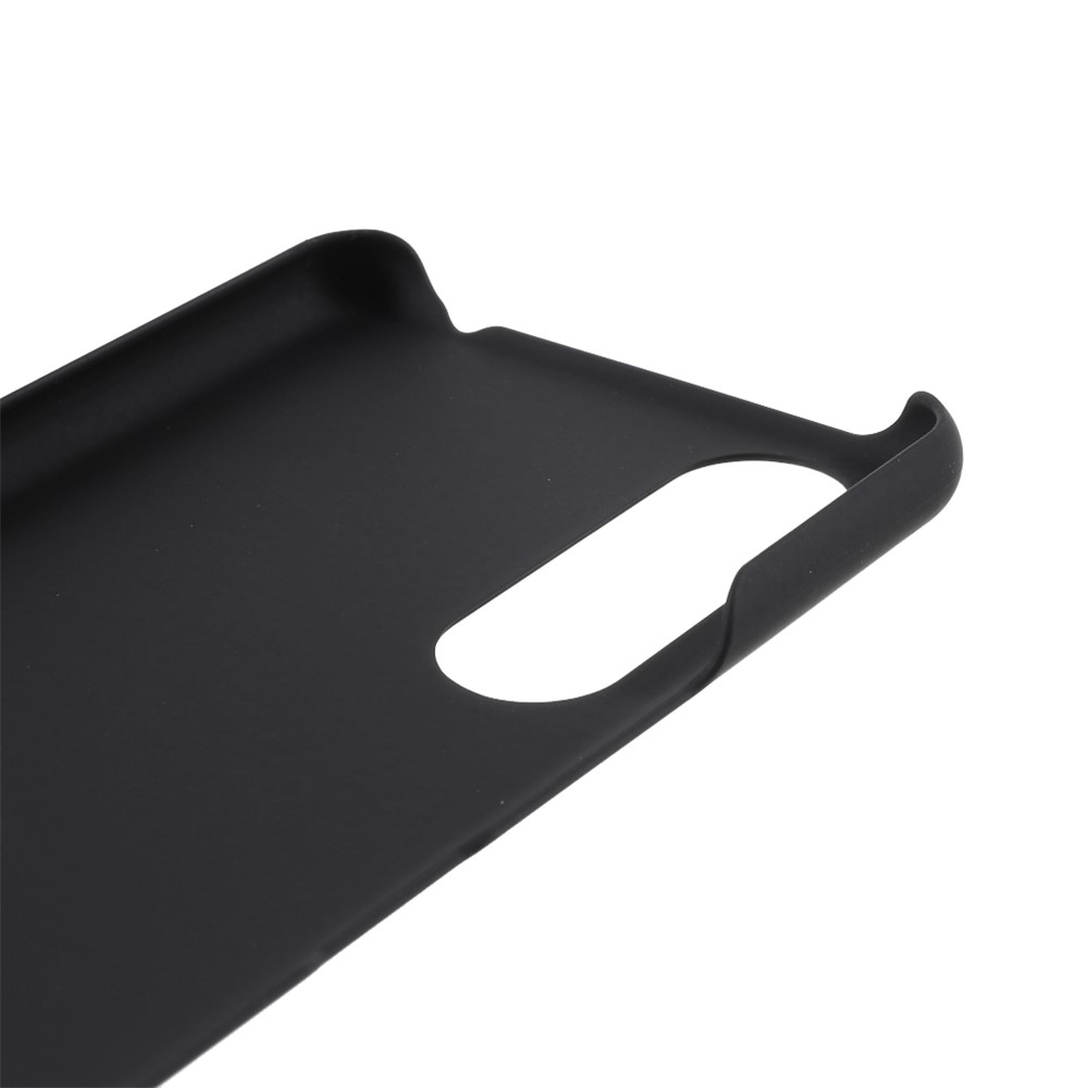 Rubberized Plastic Back Phone Shell for Sony Xperia 5 II - Black-7