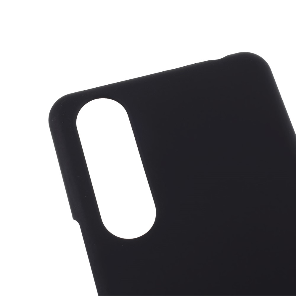 Rubberized Plastic Back Phone Shell for Sony Xperia 5 II - Black-9