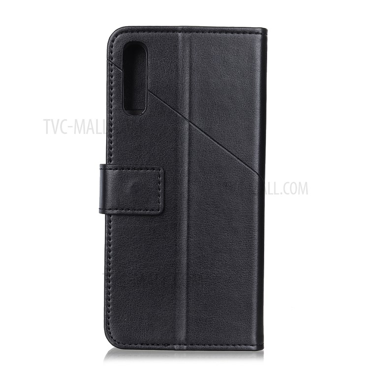 PU Leather Wallet Stand Phone Protective Cover for Sony Xperia 5 II - Black-3