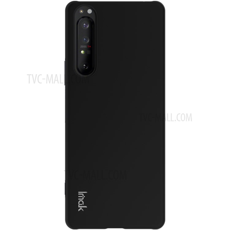 IMAK Cowboy Hard Shell PC Cell Phone Case for Sony Xperia 1 II - Metal Black-2