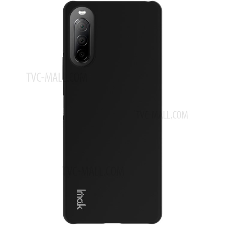 IMAK Cowboy Hard PC Phone Case for Sony Xperia 10 II - Metal Black-2