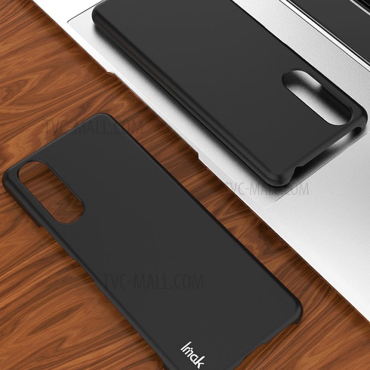 IMAK Cowboy Hard PC Cell Phone Case for Sony Xperia 5 II Cover - Metal Black-6