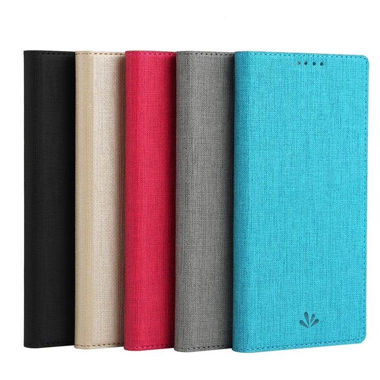 VILI DMX Cross Texture Card Slot Stand Leather Case for Sony Xperia 5 II - Black-9