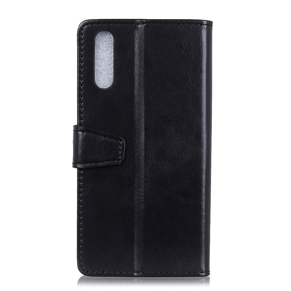 Wallet Design Full Protection Leather Phone Stand Cover Case for SONY Xperia L5 - Black-3