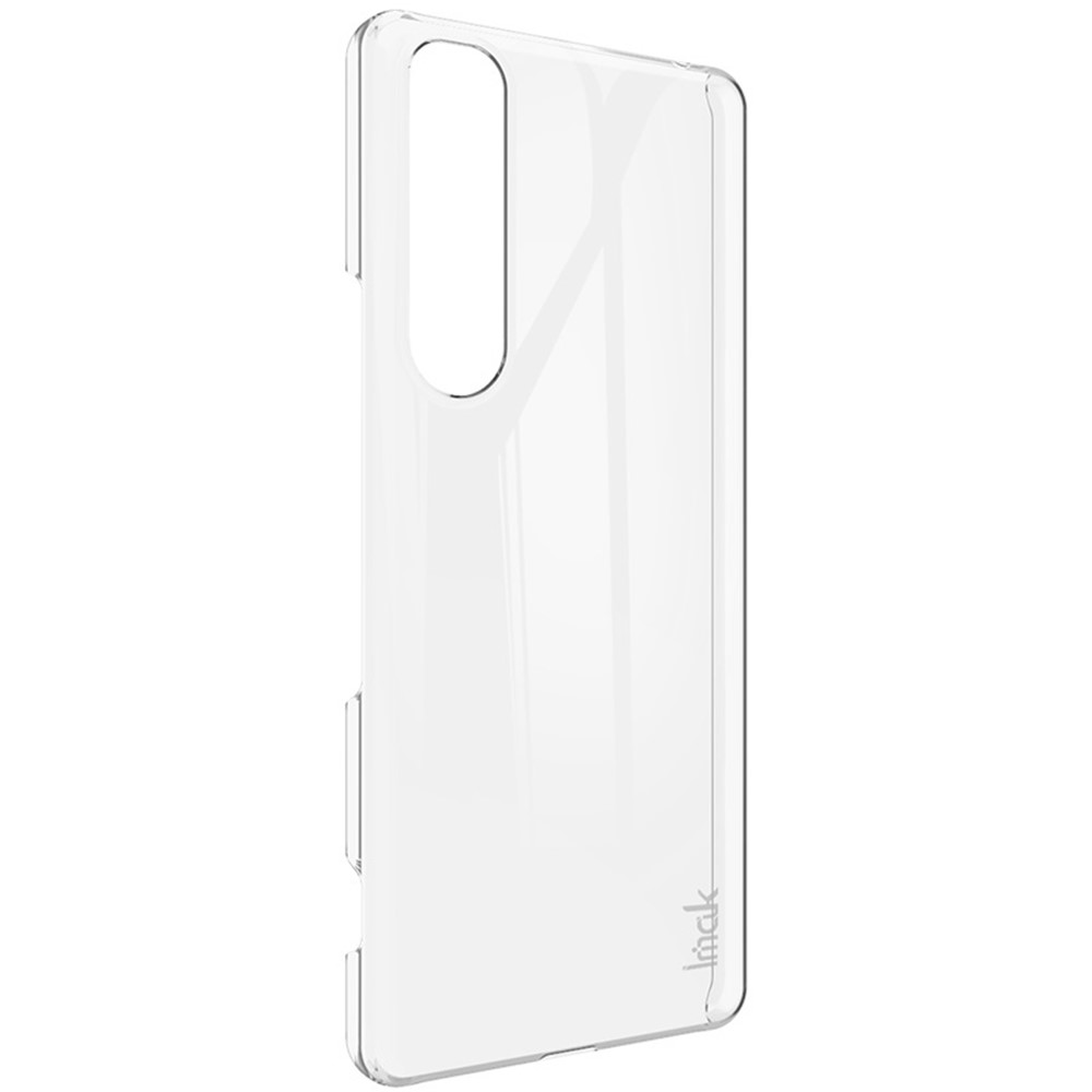IMAK Clear Wear-resistant Hard Cell Phone Case for Sony Xperia 1 III-10