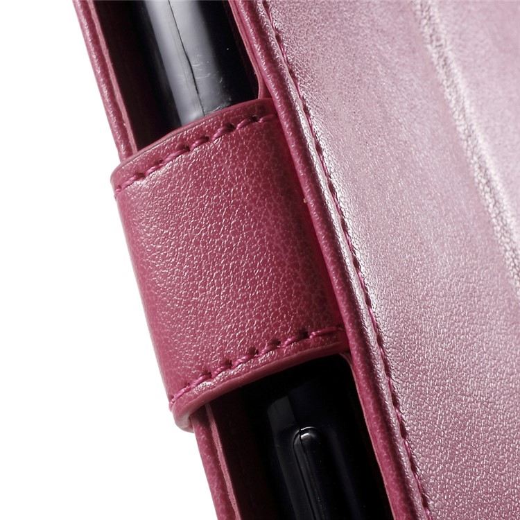 Butterfly Leather Wallet Cover for Sony Xperia Z5 Compact - Rose-8