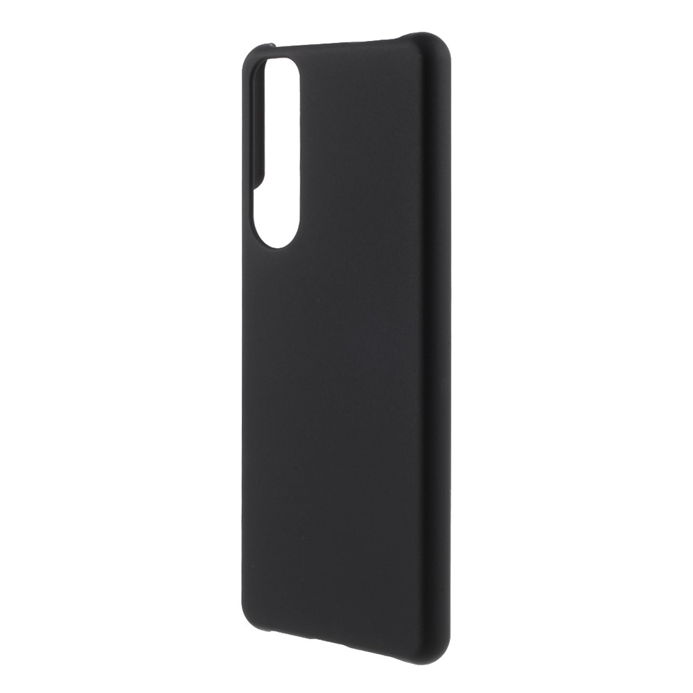 Rubberized Hard PC Cell Phone Case Full Protection Cover for Sony Xperia 5 III - Black-2