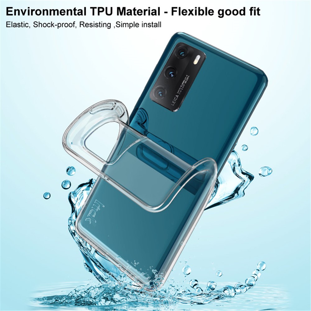IMAK UX-5 Series Well-Protected Transparent Flexible TPU Case for Sony Xperia 10 III-4