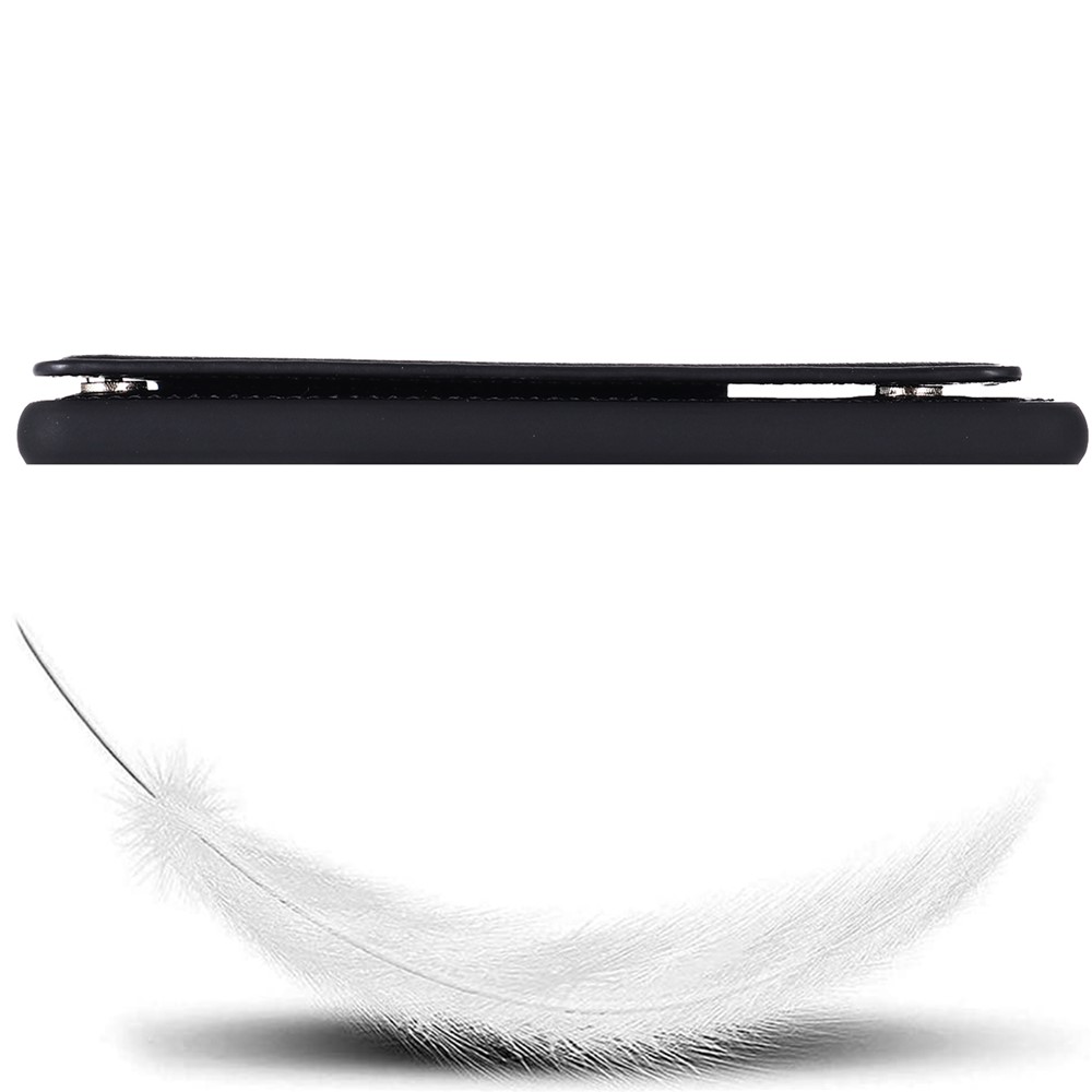 Card Holder Design Kickstand Leather Phone Case Cover for Sony Xperia 10 III - Black-6