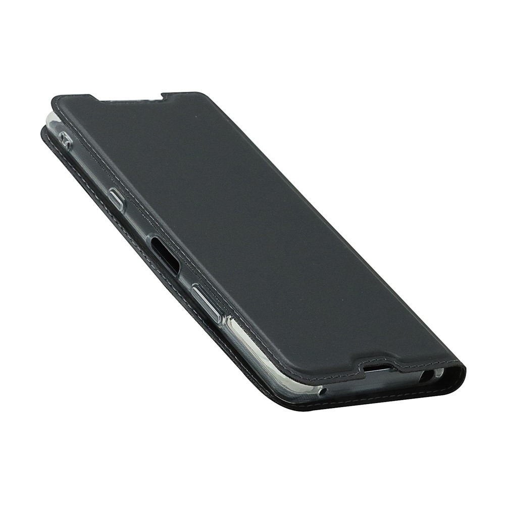 PU Leather Auto-absorbed Cell Phone Cover Stand Case with Card Slot for Sony Xperia 10 III - Black-7