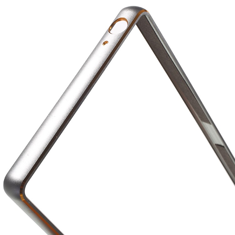 Hippocampal Buckle Metal Bumper for Sony Xperia Z5 Premium / Dual - Grey-3