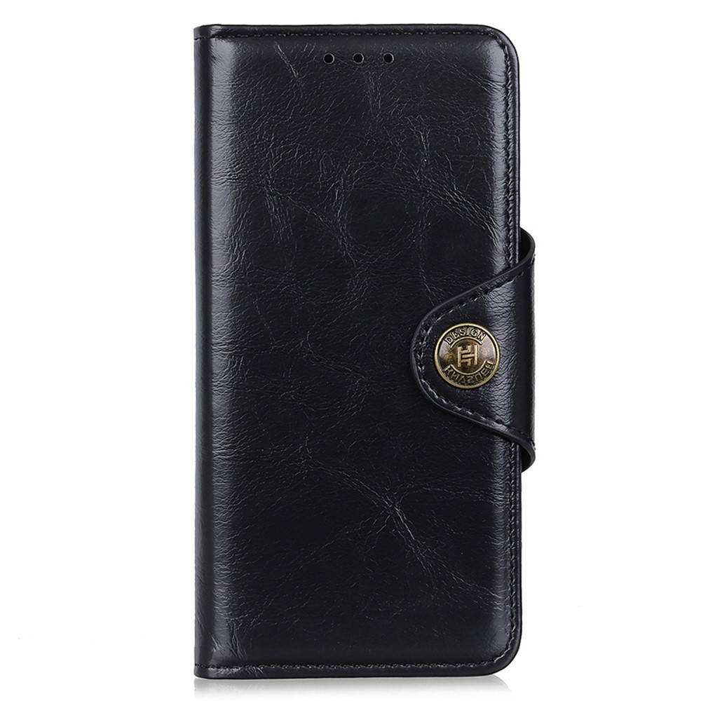 KHAZNEH PU Leather Flip Wallet Case Stand Magnetic Shockproof Protective Cover for Sony Xperia Pro-I - Black-2