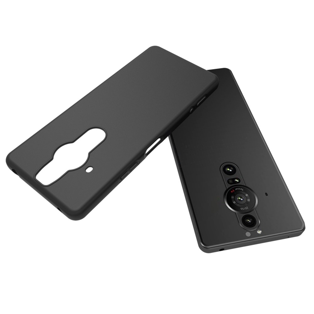 10Pcs/Pack Double-sided Matte Soft Flexible TPU Back Protective Cover for Sony Xperia Pro-I-6