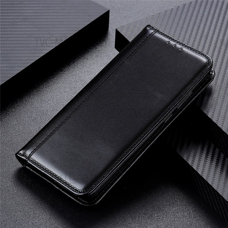 Wallet Flip Split Leather Stand Magnetic Auto Closure Drop-proof Anti-scratch Protective Cover for Sony Xperia Pro-I - Black-8