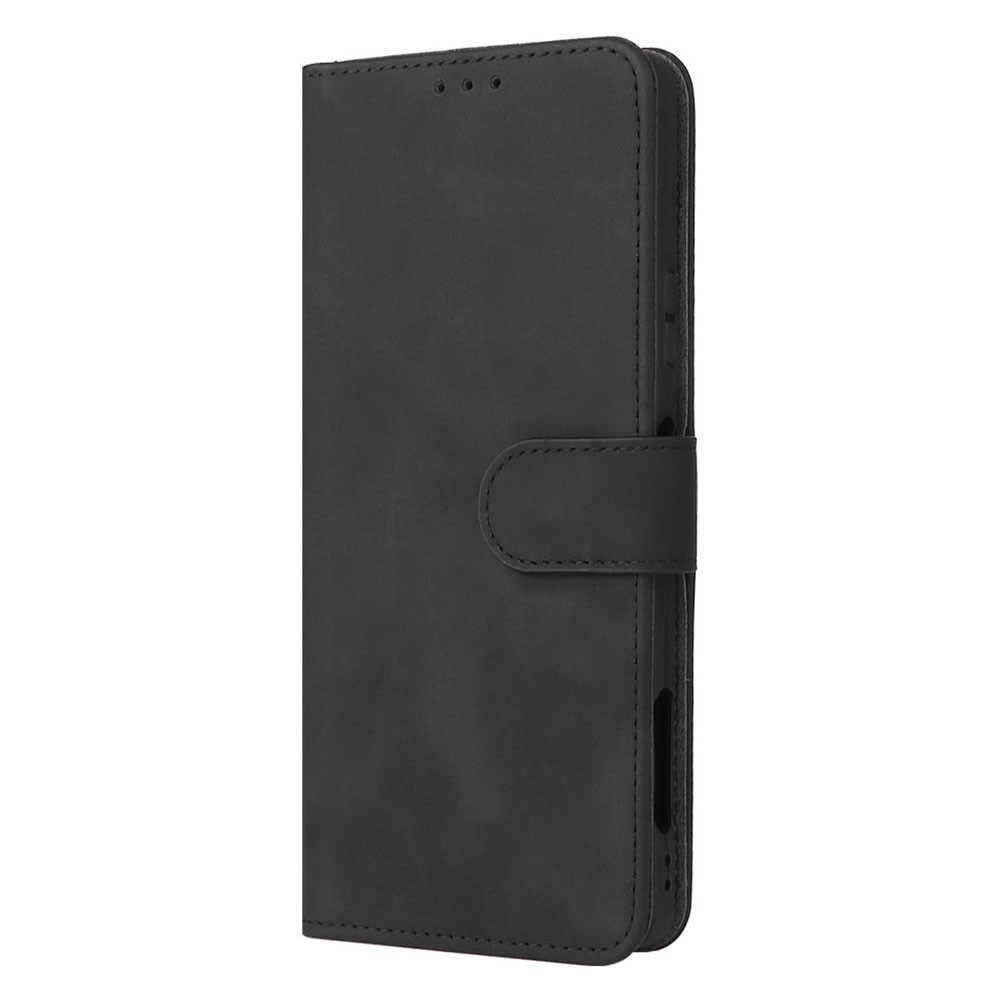 For Sony Xperia Pro-I Folio Flip Skin-touch Feeling Case Dual-sided Magnetic Clasp Stand Wallet Leather Drop-proof Cover - Black-2