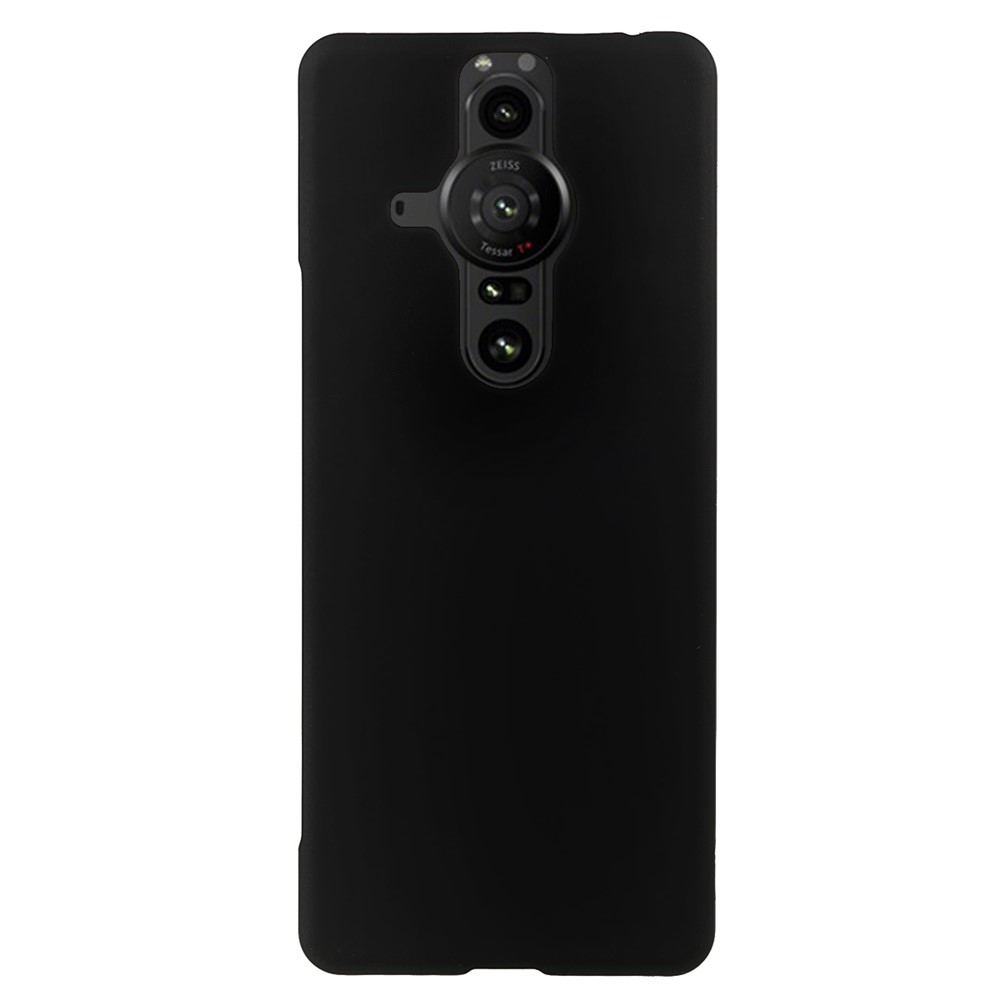 Anti-fingerprint Rubberized Hard PC Anti-Scratch Protective Phone Case for Sony Xperia Pro-I - Black-1