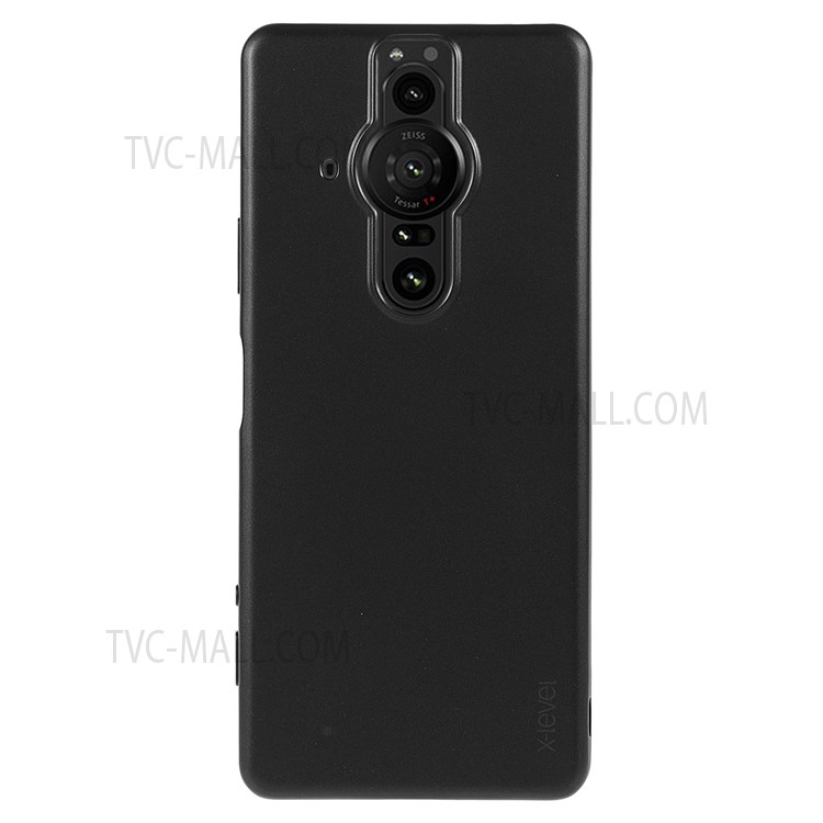 X-LEVEL Guardian Series Dustproof Matte Surface Phone Cover Flexible TPU Phone Case for Sony Xperia Pro-I - Black-1
