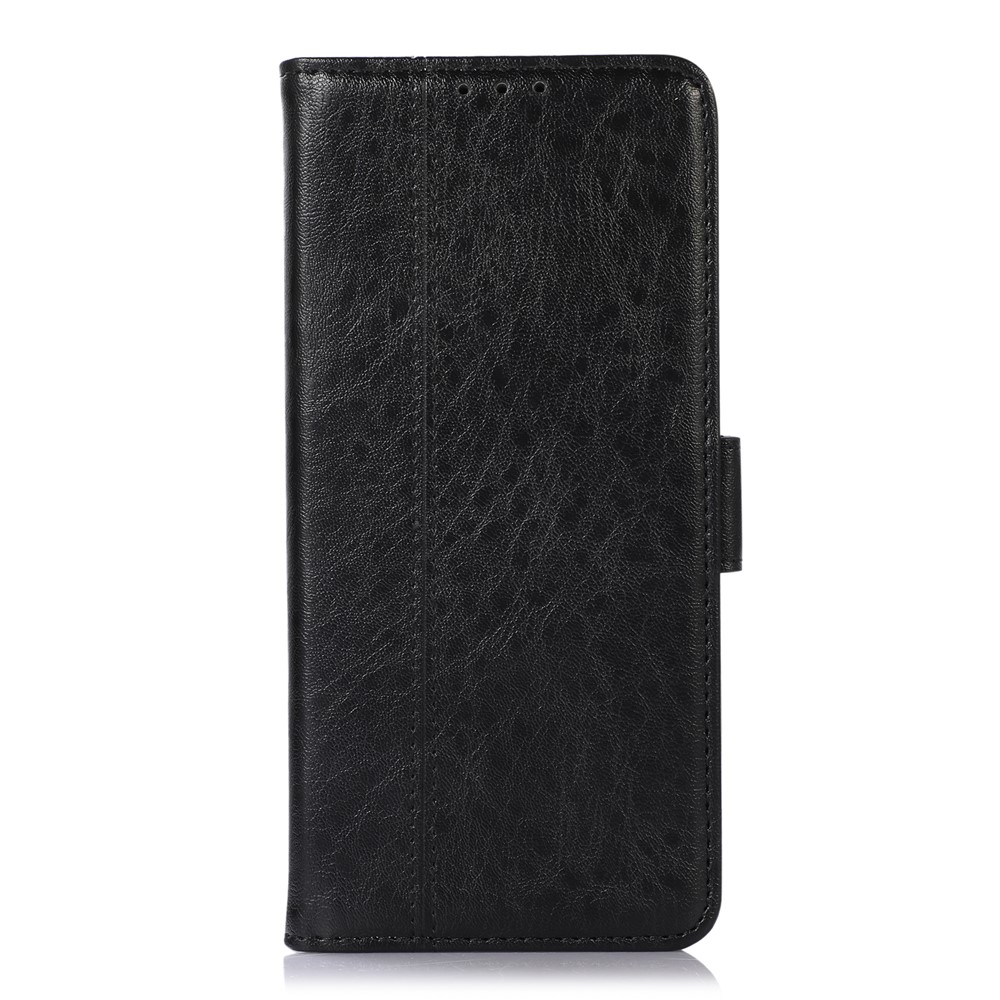 For Sony Xperia 1 III 5G Crazy Horse Texture Anti-scratch PU Leather Case Wallet Stand Phone Shell - Black-2