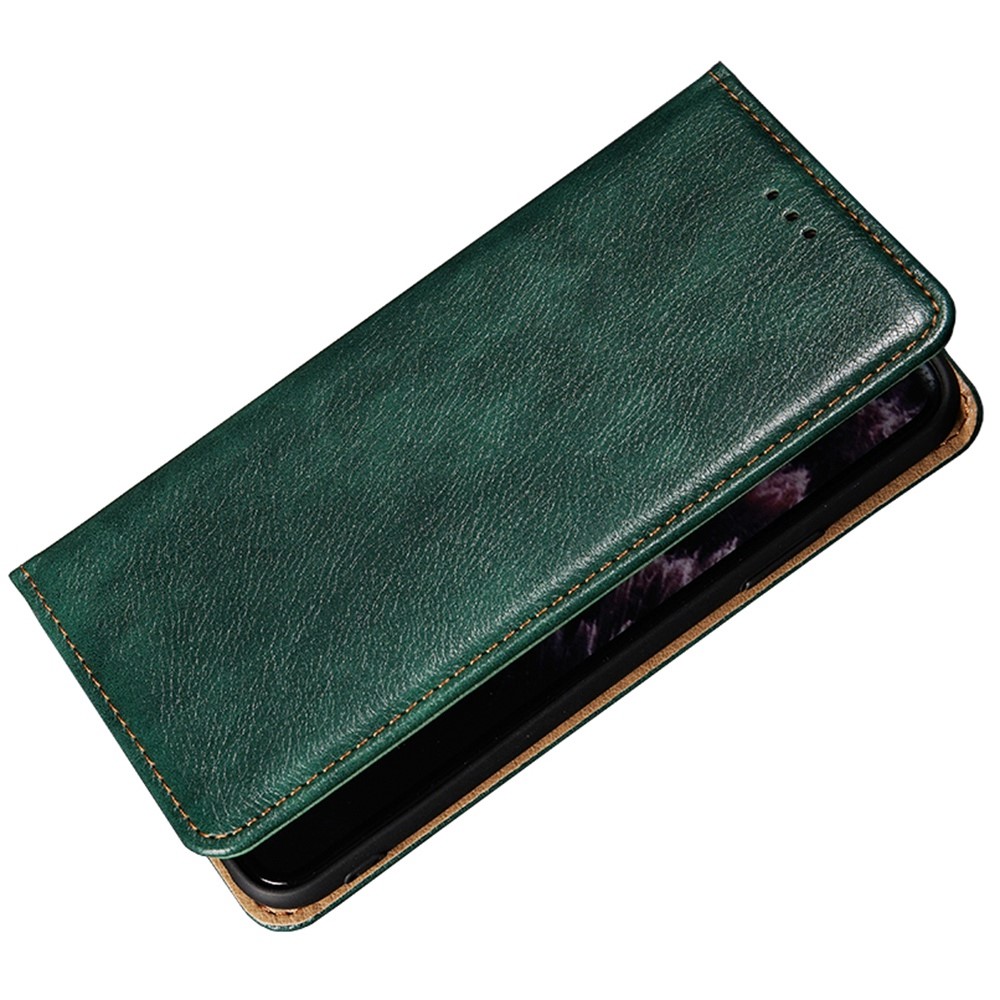 For Sony Xperia 1 IV PU Leather Wallet Phone Case Anti-scratch Stand Phone Cover Wallet Magnetic Auto Closure Protector - Green-4
