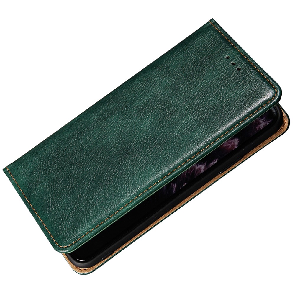 For Sony Xperia 10 IV Anti-scratch PU Leather + TPU Stand Phone Cover Wallet Magnetic Auto Closure Protector - Green-4