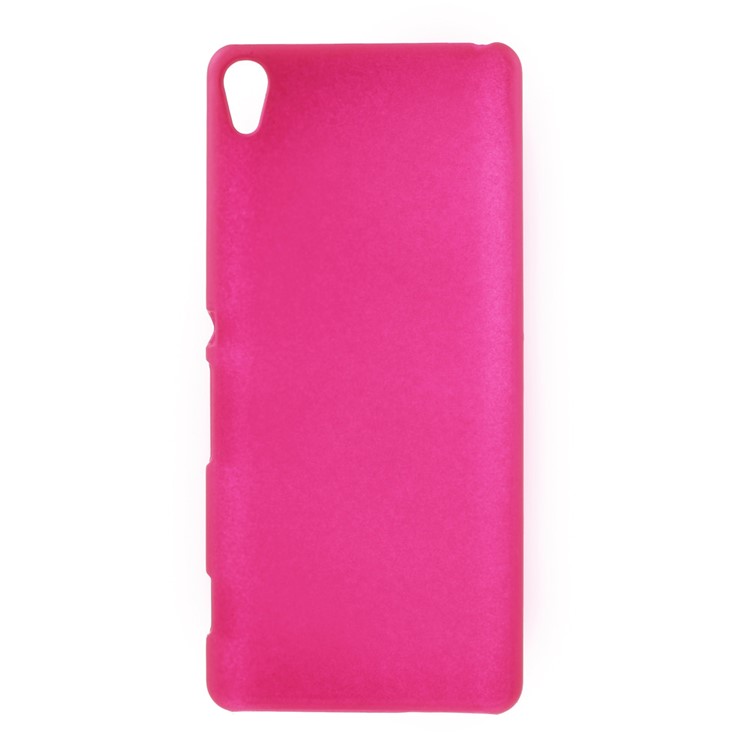 Rubberized Hard Back Case for Sony Xperia XA / XA Dual - Rose-1