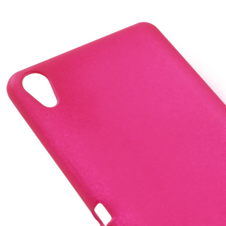 Rubberized Hard Back Case for Sony Xperia XA / XA Dual - Rose-4