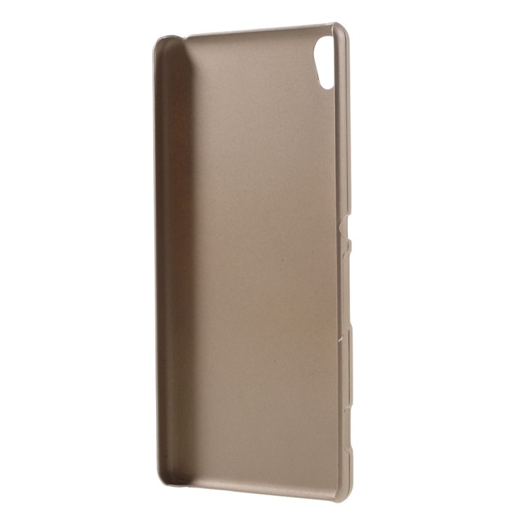 Rubberized Hard Shell for Sony Xperia XA / XA Dual - Champagne-2