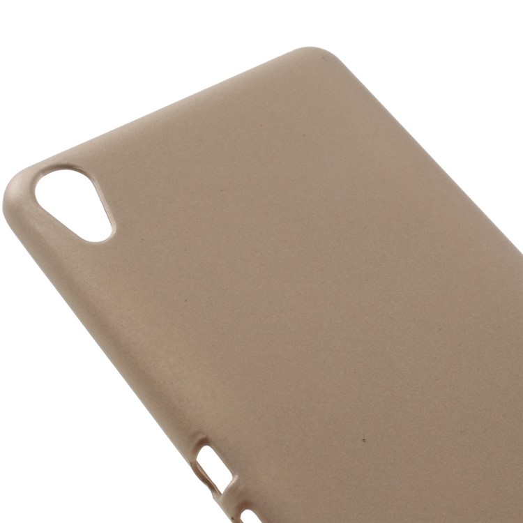 Rubberized Hard Shell for Sony Xperia XA / XA Dual - Champagne-4
