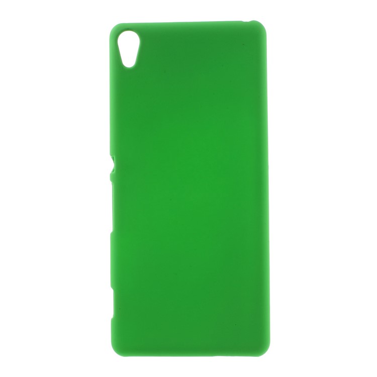 Rubberized Hard Case Cover for Sony Xperia XA / XA Dual - Green-1