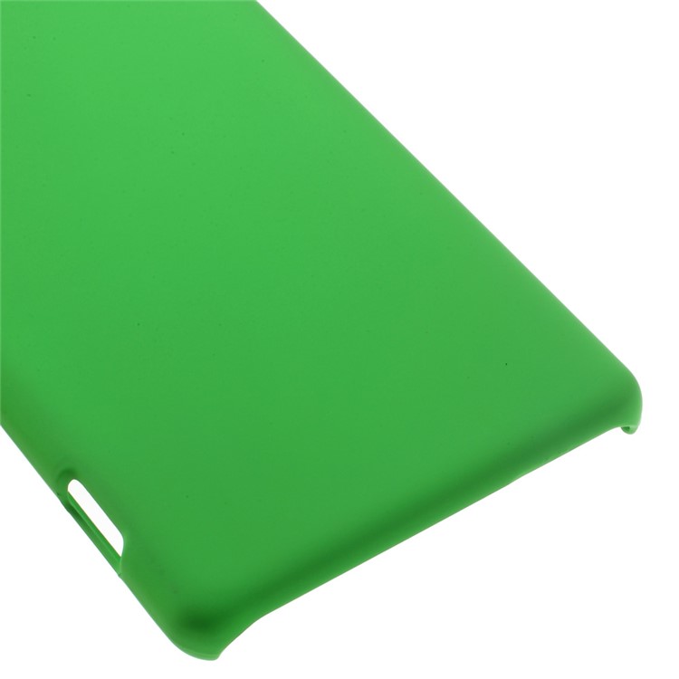 Rubberized Hard Case Cover for Sony Xperia XA / XA Dual - Green-5