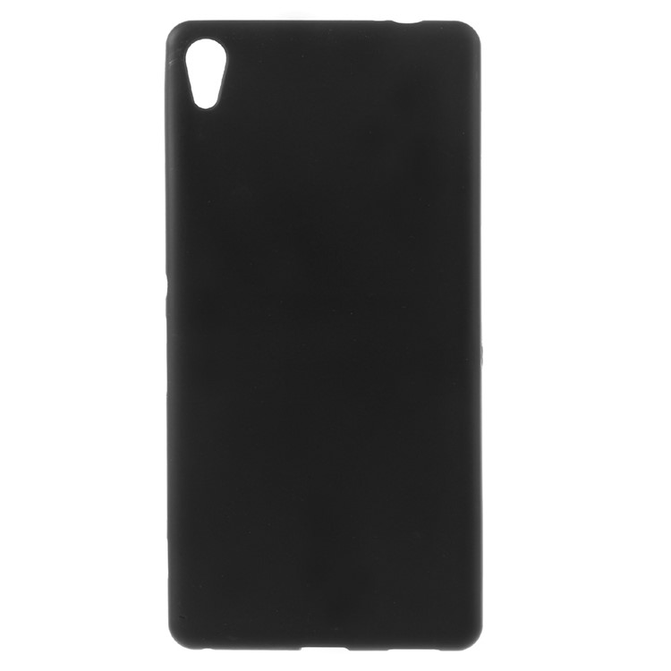 Double-sided Matte TPU Case for Sony Xperia XA Ultra - Black-1