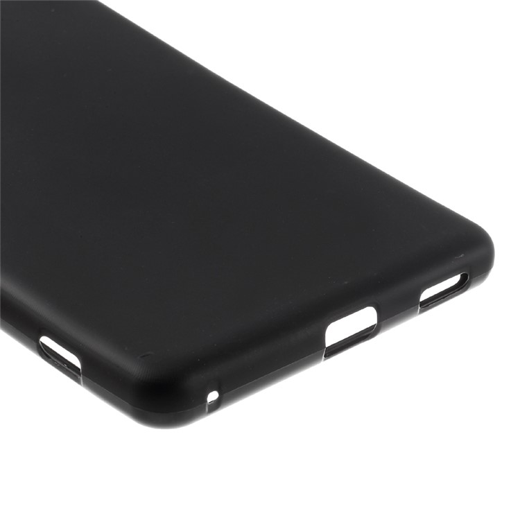 Double-sided Matte TPU Case for Sony Xperia XA Ultra - Black-4