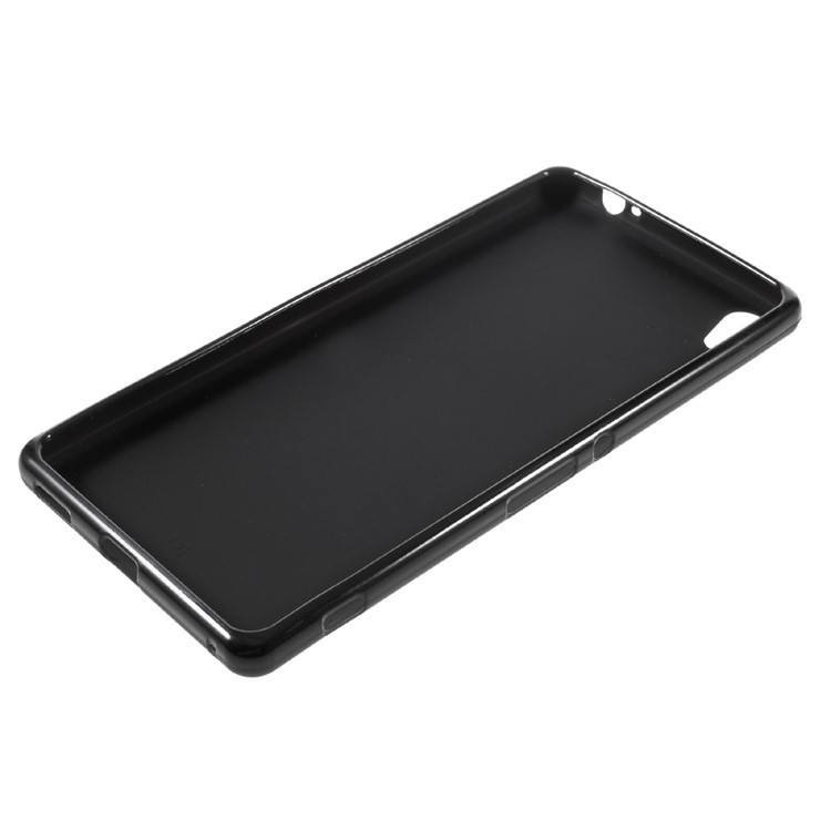 Double-sided Matte TPU Case for Sony Xperia XA Ultra - Black-5