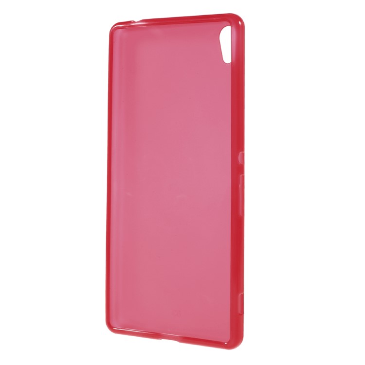 Double-sided Matte TPU Shell Case for Sony Xperia XA Ultra - Red-2