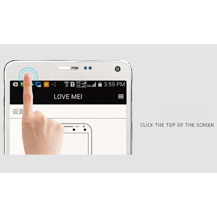 LOVE MEI MK2 pour Sony Xperia Z5 / Dual Aluminium + Silicone + Housse en cuir détachable + Film d'écran en verre trempé - argent-3