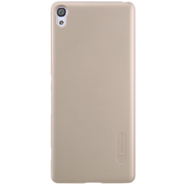 NILLKIN Super Frosted Shield Hard Phone Cover for Sony Xperia XA / XA Dual - Gold-1