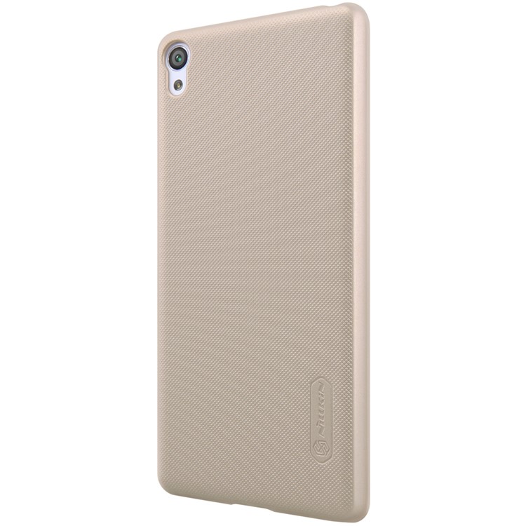 NILLKIN Super Frosted Shield Hard Phone Cover for Sony Xperia XA / XA Dual - Gold-3