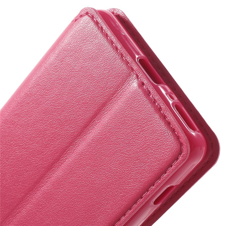 ROAR KOREA Noble Leather View Window Case for Sony Xperia XA / XA Dual - Rose-8