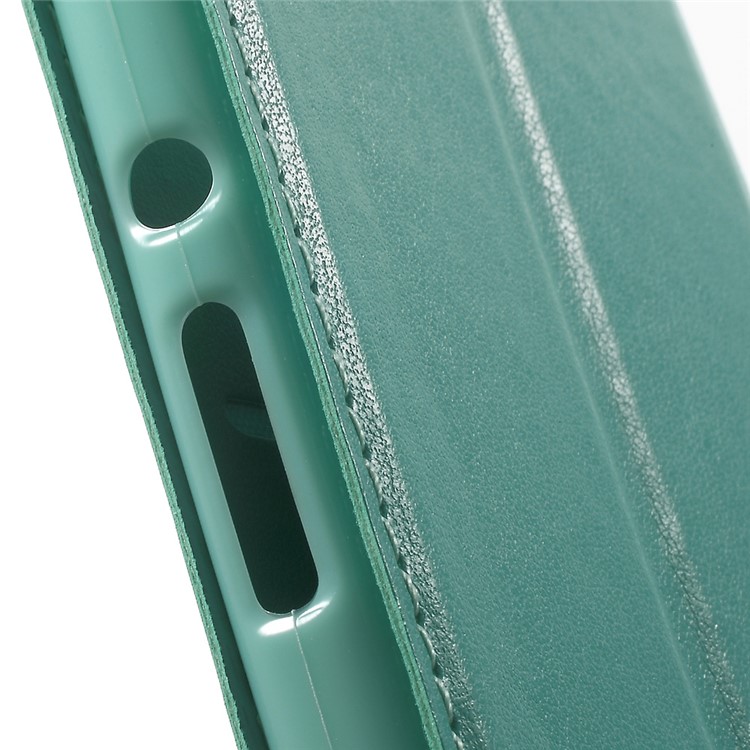 ROAR KOREA Noble Leather View Case Flip Cover for Sony Xperia XA / XA Dual - Cyan-7
