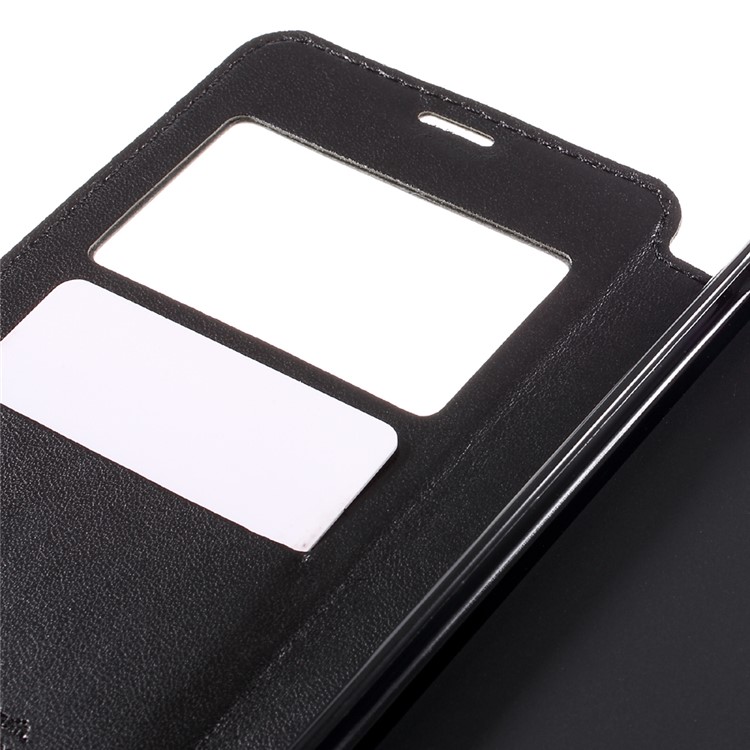 ROAR KOREA View Window Magnetic Leather Case for Sony Xperia X - Black-10