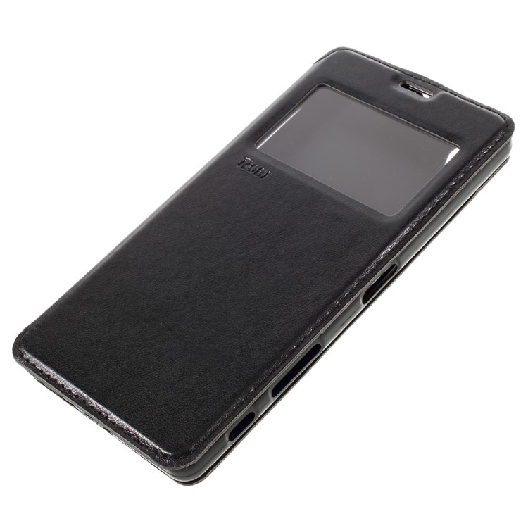 ROAR KOREA View Window Magnetic Leather Case for Sony Xperia X - Black-3