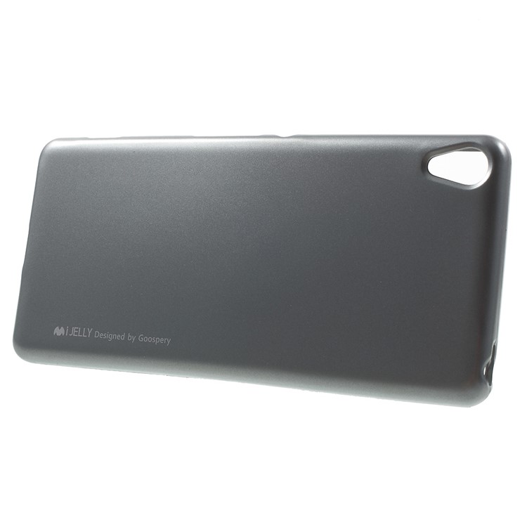 MERCURY GOOSPERY i JELLY Metallic TPU Cover for Sony Xperia XA / XA Dual - Grey-2